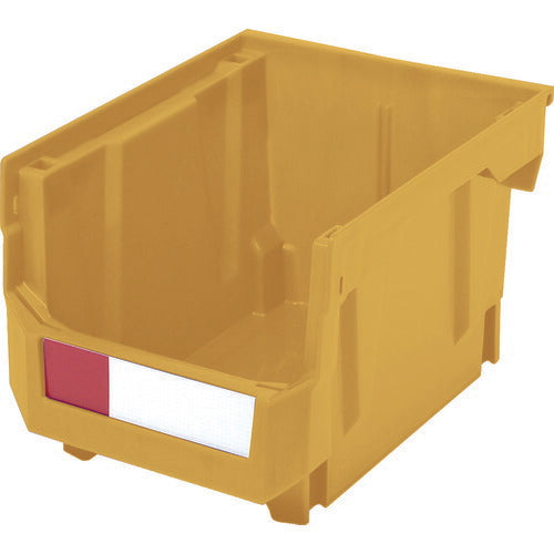 【取寄品】 TRUSCO スタッキングコンテナ 6.6L イエロー TSC239Y 【送料都度見積】