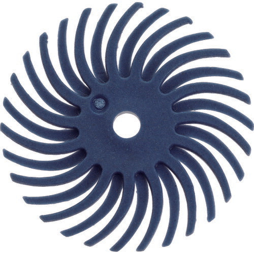 【取寄品】 TRUSCO ラジアルブラシディスクΦ19.1#400グレー TBR19.1X400 【送料都度見積】