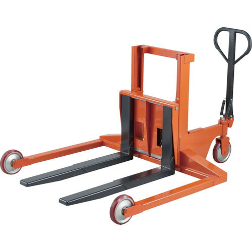 【取寄品】 TRUSCO コゾウリフター パレットトラックタイプ 足踏み 800kg パレット用 BEA-H800-3W 【送料都度見積】