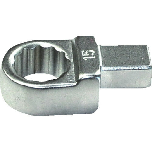 TRUSCO ボックスヘッド 二面寸法15mm 取付サイズ9X12mm BE15-912