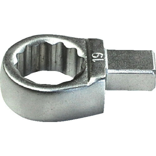 TRUSCO ボックスヘッド 二面寸法19mm 取付サイズ9X12mm BE19-912