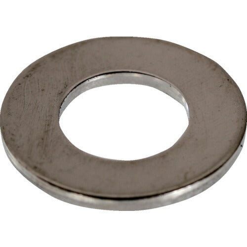 【取寄品】 TRUSCO 平ワッシャー JIS 真鍮・ニッケル M6 1100個入 ヘキサゴンパック S117-0006 【送料都度見積】