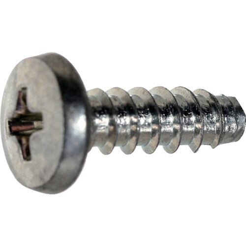 【取寄品】 TRUSCO バインド頭タッピングねじ 2種B1 三価白 M5×12 260本入 ヘキサゴンパック S031-0512 【送料都度見積】