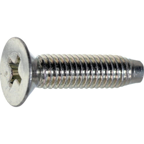 【取寄品】 TRUSCO 皿頭タッピングねじ 三価白 3種溝付C1 M5×30 160本入 ヘキサゴンパック S045-0530 【送料都度見積】