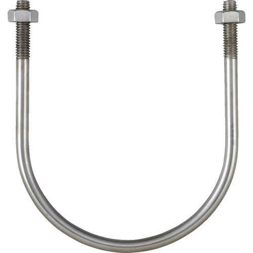 TRUSCO SGP用Uボルト SUS304 呼び径100A ねじ径W3/8 TSGP-BT100A-S