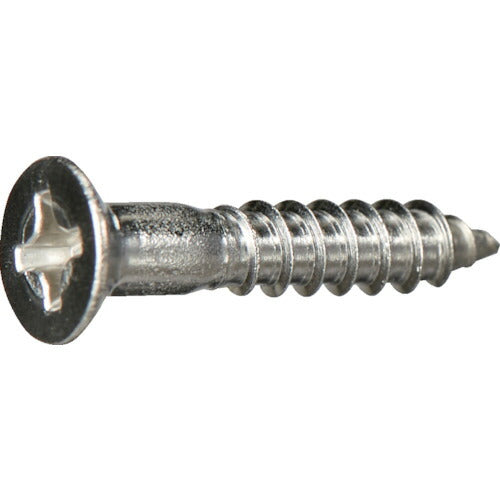 TRUSCO 皿木ねじ ステンレス M3.5×25 10本入 少量パック Y842-3525