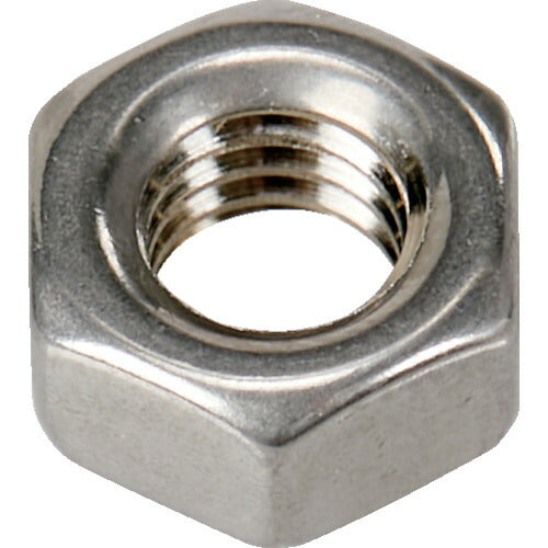 TRUSCO 六角ナット1種 ユニクロ ねじ寸法1/4×20山 20本入 少量パック Y809-0114