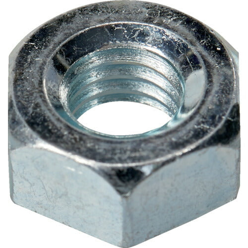 TRUSCO 六角ナット1種 ユニクロ ねじ寸法3/8×16山 10本入 少量パック Y809-0318