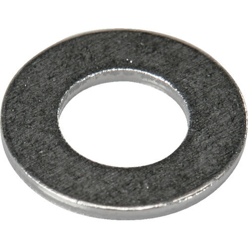 TRUSCO 平ワッシャー JIS ユニクロ M6 6.5×13×1.0 50本入 少量パック Y815-0006