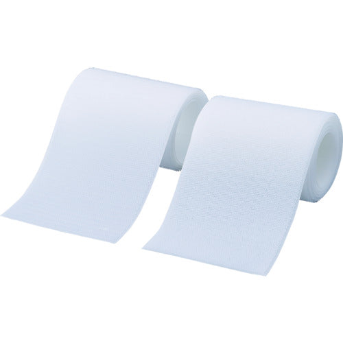 TRUSCO マジックテープ 縫製タイプ 50mmX1m 白(1巻=1セット) TMSH-501-W