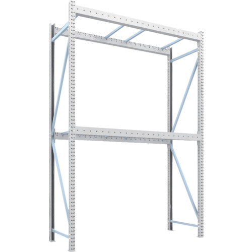 【取寄品】 TRUSCO パレットラック1トン2300X900XH3500 2段 単体 1D-35B23-09-2 【送料都度見積】