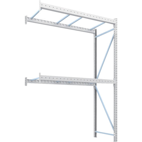 【送料都度見積】TRUSCO パレットラック1トン2300X1000XH3500 2段 連結 1D-35B23-10-2B