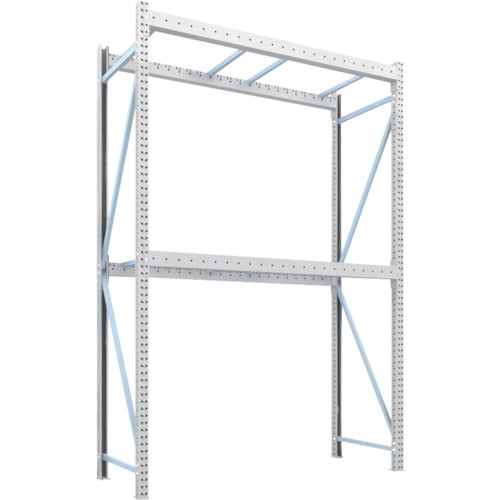 【送料都度見積】TRUSCO パレットラック2トン用2300X900XH3500 2段 単体 2D-35L23-09-2