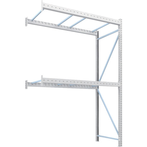 【送料都度見積】TRUSCO パレットラック2トン用2300X1100XH3500 2段 連結 2D-35L23-11-2B