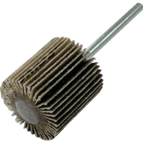 【取寄品】 TRUSCO ペーパーミニフラップホイール 外径20X幅20X軸径3 #320 SK2020-320 【送料都度見積】