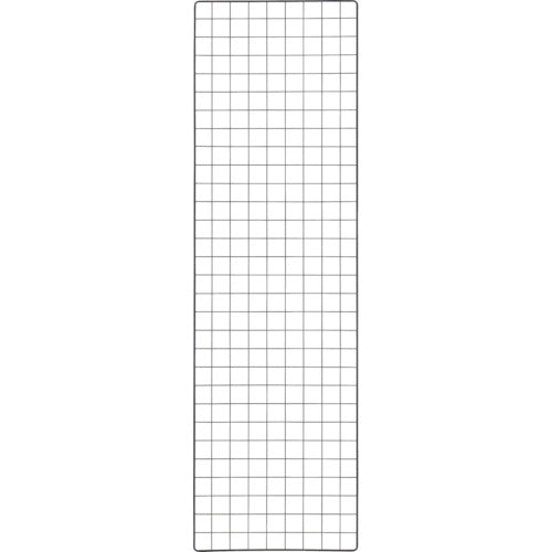 TRUSCO 棚用ディスプレイネット 金具付 450X1500 黒 TN-4515(BK)