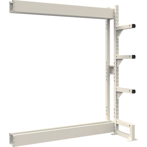 【取寄品】 TRUSCO ボルトレス長尺保管棚M3 単式連結1500X300XH2100 4段 VRM37534B 【送料都度見積】