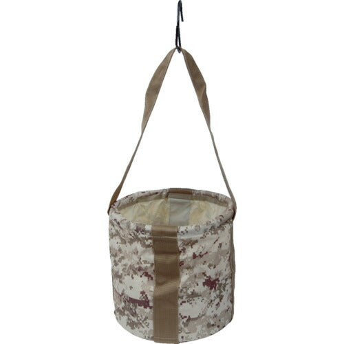 【取寄品】 TRUSCO 【売切廃番】マルチポケット迷彩電工バケツ 270ΦXH280 AT付 TMBD-270-AT 【送料都度見積】