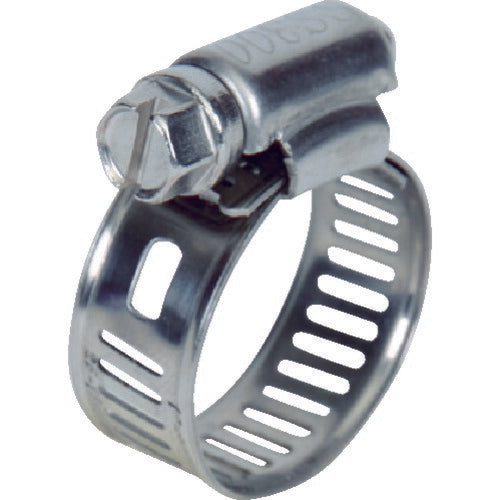 TRUSCO ホースバンド オールSUS 普及 10個入 12.7×Φ25mm TA13-25