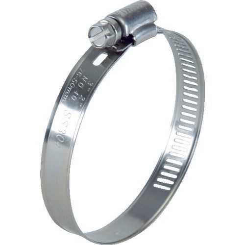 TRUSCO ホースバンド オールSUS 普及 10個入 12.7×Φ76mm TA13-76