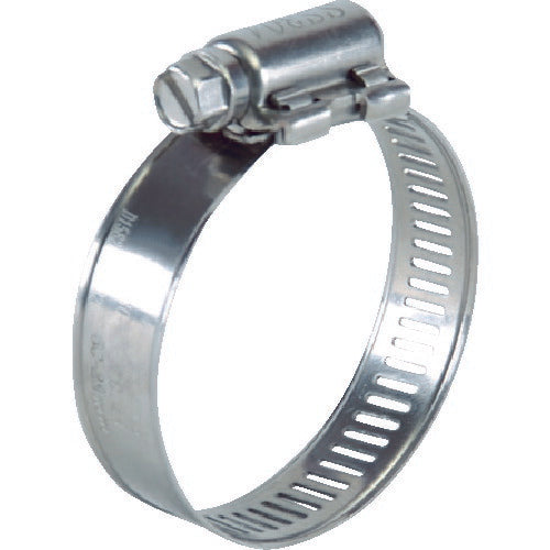 TRUSCO ホースバンド オールSUS 普及 10個入 14.2×Φ50mm TA14-50