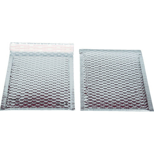 【取寄品】 TRUSCO クッション封筒 アルミフィルム 120×235mm 10枚入パック TCF-120AL 【送料都度見積】