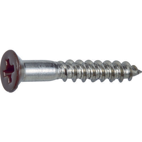 【取寄品】 TRUSCO ステンレス木ねじ 皿頭 M2.4X16 茶 (45本入) SCWS-2416BR 【送料都度見積】