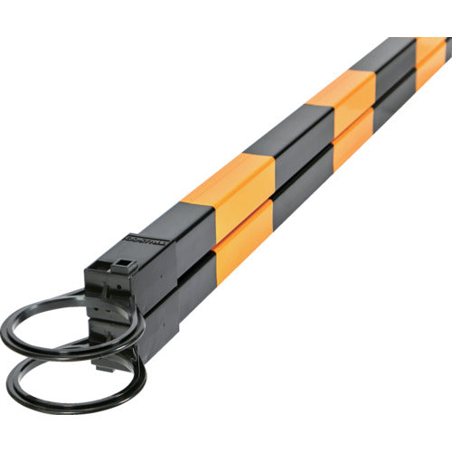 TRUSCO 角型転がりにくいガードバー 2.0ｍ GBMK-20