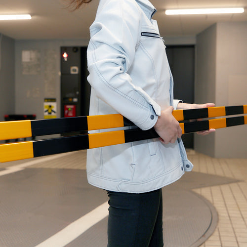 TRUSCO 角型転がりにくいガードバー 2.0ｍ GBMK-20