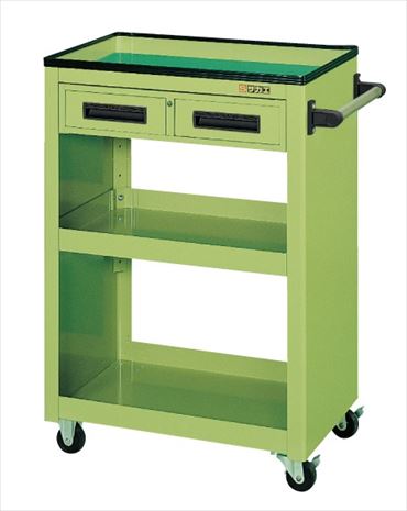 パネルワゴン（天板皿型・引出し） PMW-4C 020721 ※法人向け 個人宅配送不可