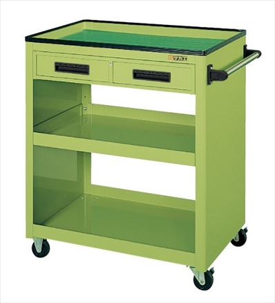 パネルワゴン（天板皿型・引出し） PKW-4C 020723 ※法人向け 個人宅配送不可