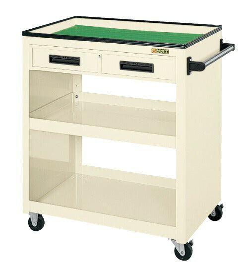 パネルワゴン（天板皿型・引出し） PKW-4CI 020878 ※法人向け 個人宅配送不可