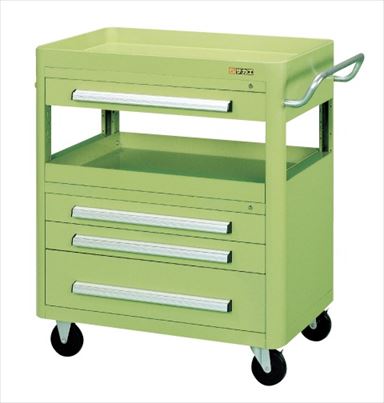 エースワゴン（天板皿型） A-27B 020979 ※法人向け 個人宅配送不可