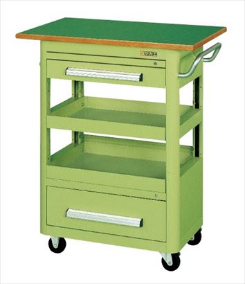 エースワゴン（天板付） A-36AT 020989 ※法人向け 個人宅配送不可