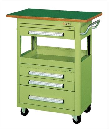 エースワゴン（天板付） A-37AT 020991 ※法人向け 個人宅配送不可