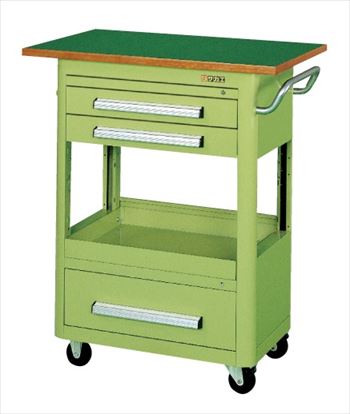 エースワゴン（天板付） A-38AT 020993 ※法人向け 個人宅配送不可