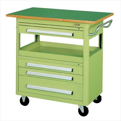 エースワゴン（天板付） A-47BT 020997 ※法人向け 個人宅配送不可