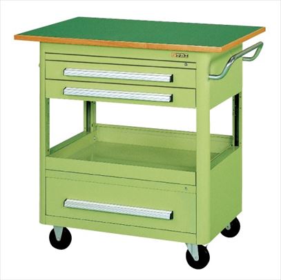 エースワゴン（天板付） A-48BT 020999 ※法人向け 個人宅配送不可