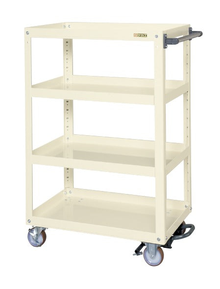 スーパーワゴン（フットブレーキ付） EKR-200LBRNUI 021600 ※法人向け 個人宅配送不可