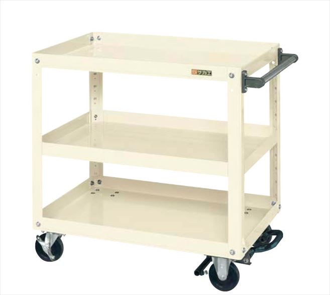 スーパーワゴン（フットブレーキ付） EMR-150BRI 021606 ※法人向け 個人宅配送不可