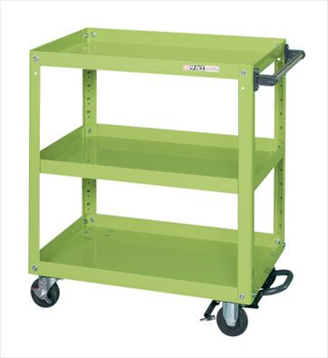 スーパーワゴン（フットブレーキ付） EKR-200BR 021615 ※法人向け 個人宅配送不可