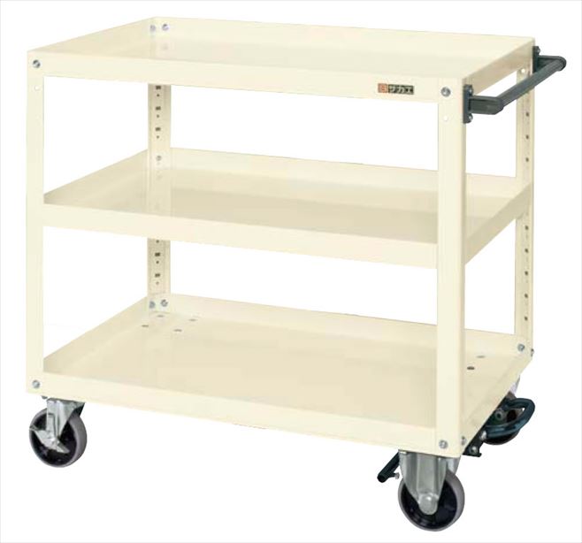 スーパーワゴン（フットブレーキ付） EGR-600BRNUI 021624 ※法人向け 個人宅配送不可