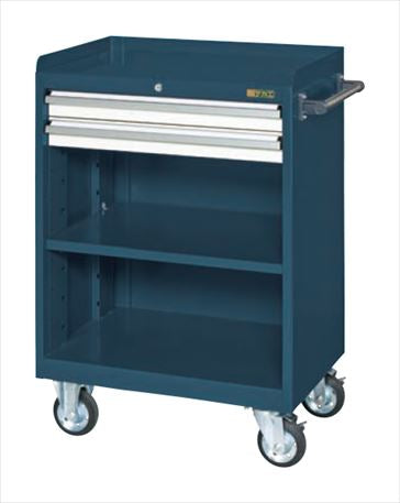 キャビネットワゴン（棚板付） CV-102TDW 021676 ※法人向け 個人宅配送不可