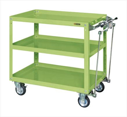 スーパーワゴン（ハンドブレーキ付） ESR-600HB 021965 ※法人向け 個人宅配送不可