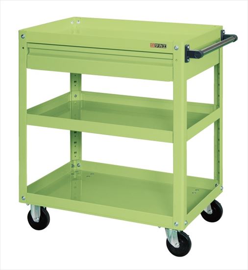 スーパーワゴン（ゴム車・引出し付） EKR-1CJ 022433 ※法人向け 個人宅配送不可