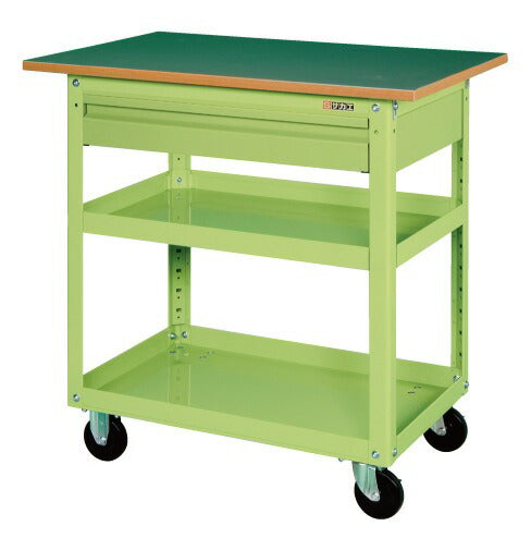 スーパーワゴン（天板付・１段引出し付） EKR-1CTJ 023866 ※法人向け 個人宅配送不可