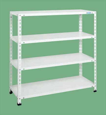 ショップラック（均等耐荷重：８０ｋｇ／段・４段タイプ） SHR-1124P 026132 ※法人向け 個人宅配送不可
