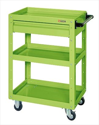 ニューＣＳスーパーワゴン（ゴム車・引出し付） CSWA-607C 027991 ※法人向け 個人宅配送不可