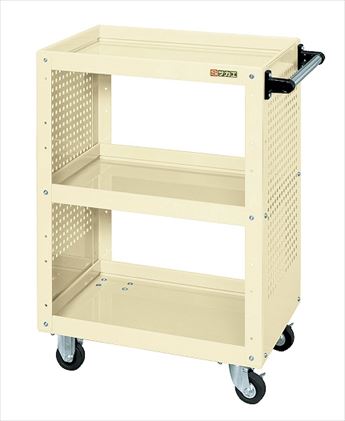 ニューＣＳスーパーワゴン（ゴム車・パンチングＰ付） CSWA-608PI 028072 ※法人向け 個人宅配送不可