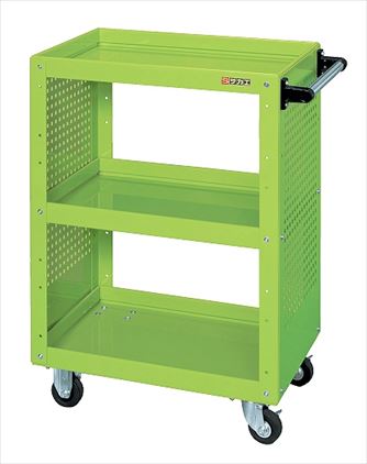 ニューＣＳスーパーワゴン（ゴム車・パンチングＰ付） CSWA-758P 028073 ※法人向け 個人宅配送不可